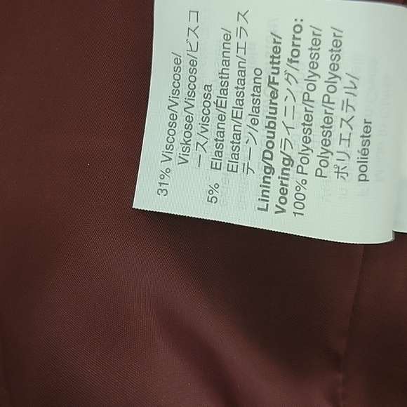 J. Crew 365 Deep Red Blazer, Womens Sz 6. New With Tags - Picture 8 of 10